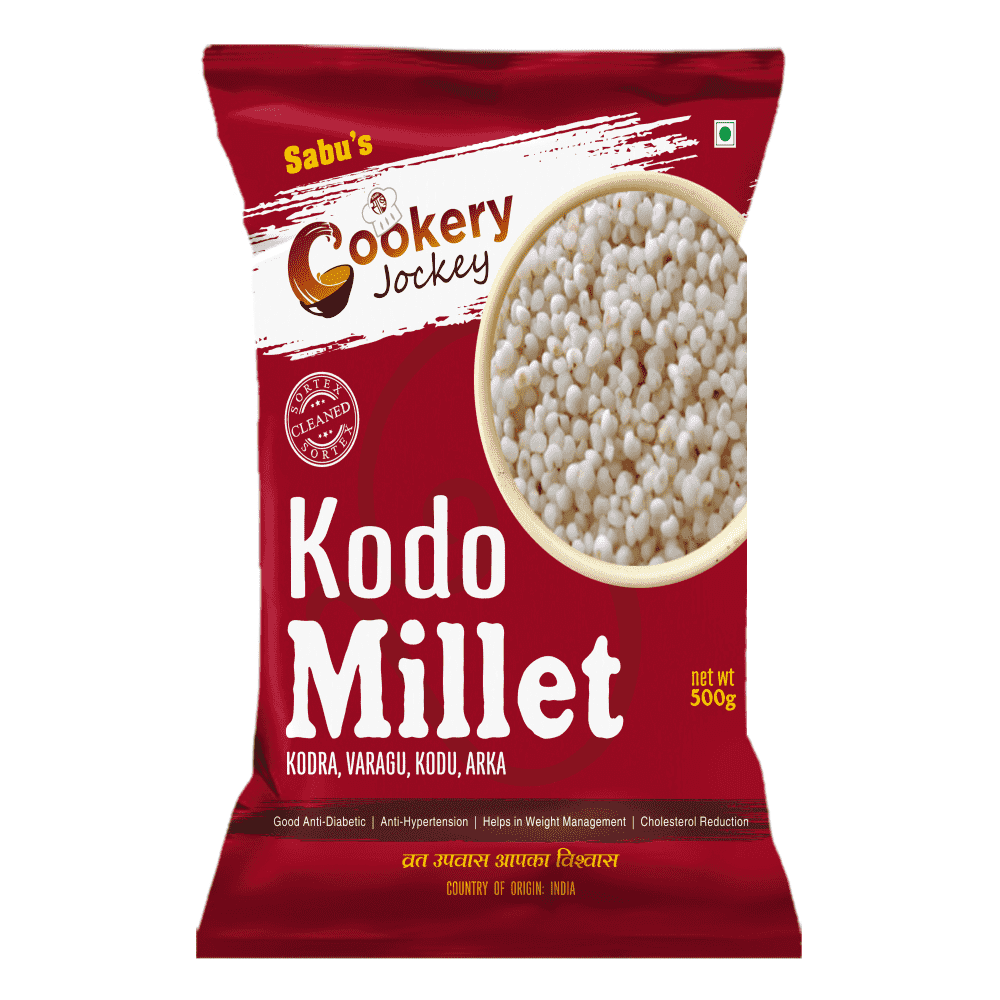 Cookery jockey Kodo millet